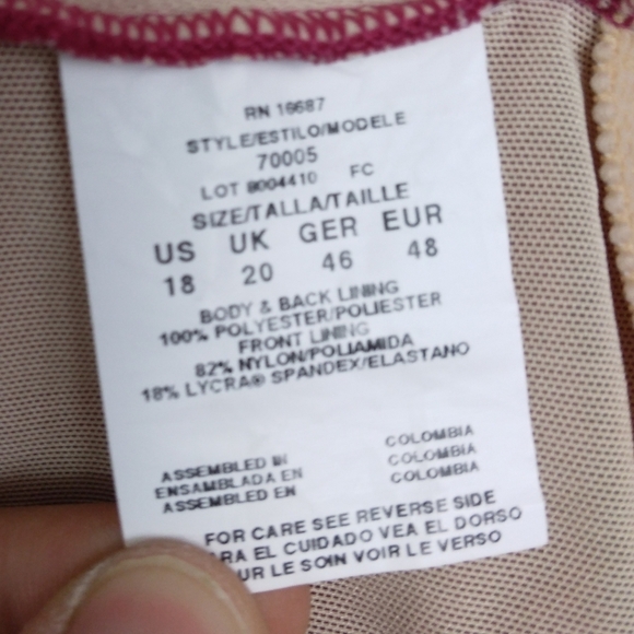 NWT PB Sport one piece swimsuit - Picture 4 of 4